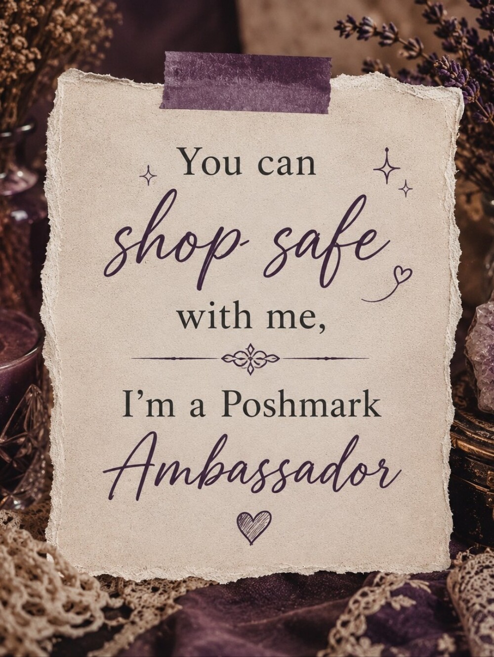 Poshmark Ambassador Shop Safe With Me